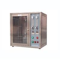 ISO3582 Göreceli yanma özelliklerini değerlendirmek için köpük için dikey yatay yanma test makinesi