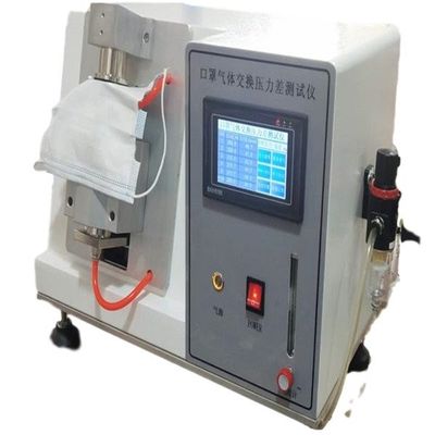 8L/Min 0-500pa Laboratuvar Test Ekipmanı Maske Gaz Değişim Basınç Farkı Testörü