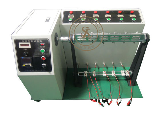 UL 87 Laboratuvar Deneme Ekipmanı Tel Eğme Deneme Makinesi, Eğme açısı 10 - 180° Düzenlenebilir