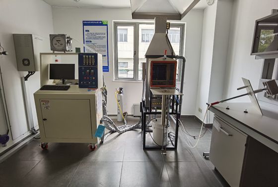 ASTM E906 FAA Uçak malzemeleri için yanma odası