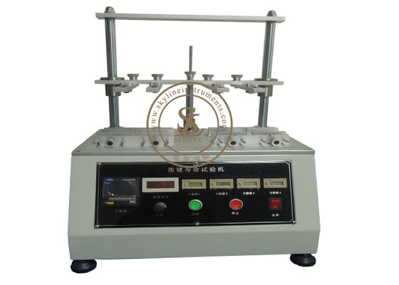 LCD Ekranı Laboratuvar Test Ekipmanı Düğme Basıncı Test Makinesi Düzenlenebilir Düğme ile