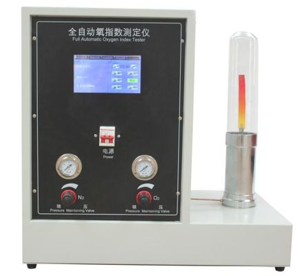 Akıllı Otomatik Oksijen Endeksi Testörü ASTM D 2863 ISO 4589-2 ISO 4589-3 NES 714 NES 715