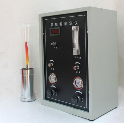 ASTM D 2863 ISO 4589-2 Yanıcılık Deneme Ekipmanı, Dijital Oksijen Endeksi Denetleyicisi