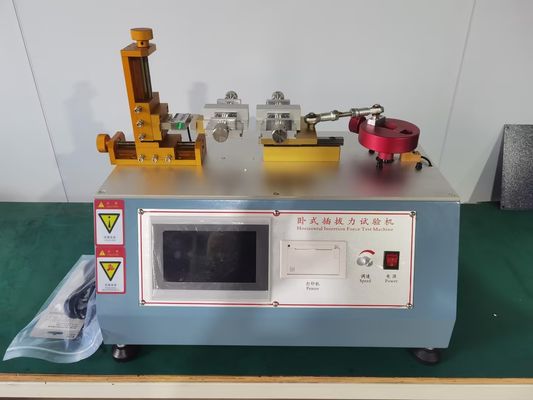 Ekleme ve çekme kuvveti test makinesi fiş ömrü test ekipmanı yatay fiş ve çekme kuvveti testi
