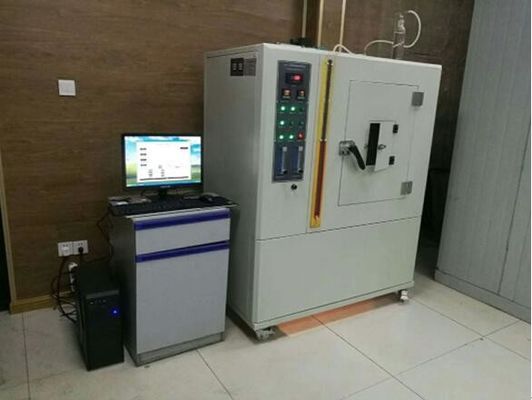 ISO 5659-2 0-924 Altı vitesli Otomatik Değişim Plastik Duman yoğunluğu Test Makinesi