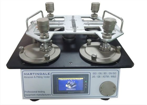 ISO 12945-2 ASTM D4966 Tekstil Deneme Ekipmanı Martindale Sıvma ve Pilling Testçisi